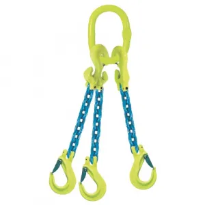 Строп цепной трехветвевой 3СЦ 21 т, 6 м, 10 класс, GrabiQ TG3-EGKN — фото превью