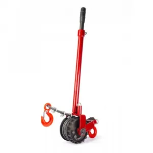 Лебедка ручная рычажная TOR ЛР-0,63, длина троса 3 м — фото превью