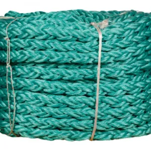 Канат полистиловый плетеный 8-ми прядный 38 мм (ПСПл8), 220 м — фото превью