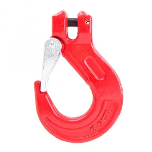 Крюк чалочный с защелкой и вилкой SK HL г/п 12,5 т, 8 класс — фото превью