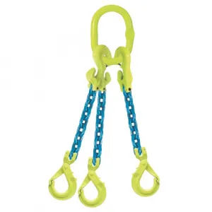 Строп цепной трехветвевой 3СЦ 3,1 т, 10 м, 10 класс, GrabiQ TG3-GBK — фото превью