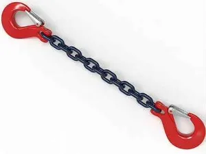 Крепежная цепь с крюками 8 мм, 10 м, 4 000 кг — фото превью