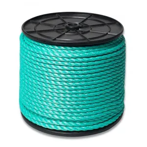 Канат полистиловый тросовой свивки 3-х прядный 5 мм (ПСТ), 560 м — фото превью