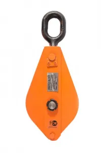 Блок монтажный с ушком TOR HQG(L) K1 г/п 0,5 т, 1 ролик — фото превью