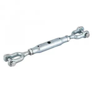 Талреп закрытый М24 вилка-вилка DIN 1478 оцинкованный — фото превью