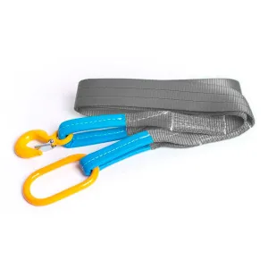 Строп текстильный одноветвевой 1СТ 12 т, 7 м звено-крюк SK — фото превью