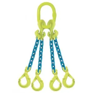 Строп цепной четырехветвевой 4СЦ 8,4 т, 1 м, 10 класс, GrabiQ TG4-GBK — фото превью