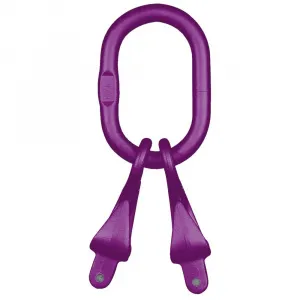 Концевое звено с 2 крюками-укоротителями KWB NRLI1213 г/п 11,2 т, 12 класс — фото превью