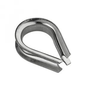 Коуш для троса DIN 6899 17-18 мм, оцинкованный — фото превью