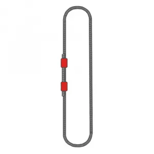 Строп канатный кольцевой УСК2 1 т, 1,5 м неоцинкованный — фото превью