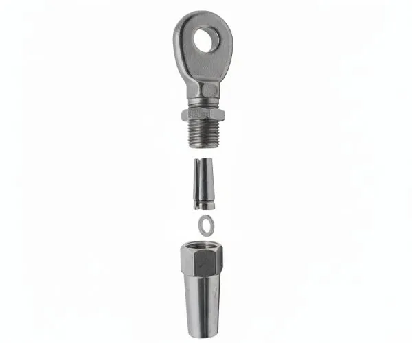 Быстроразъемная муфта для троса с резьбовым соединением