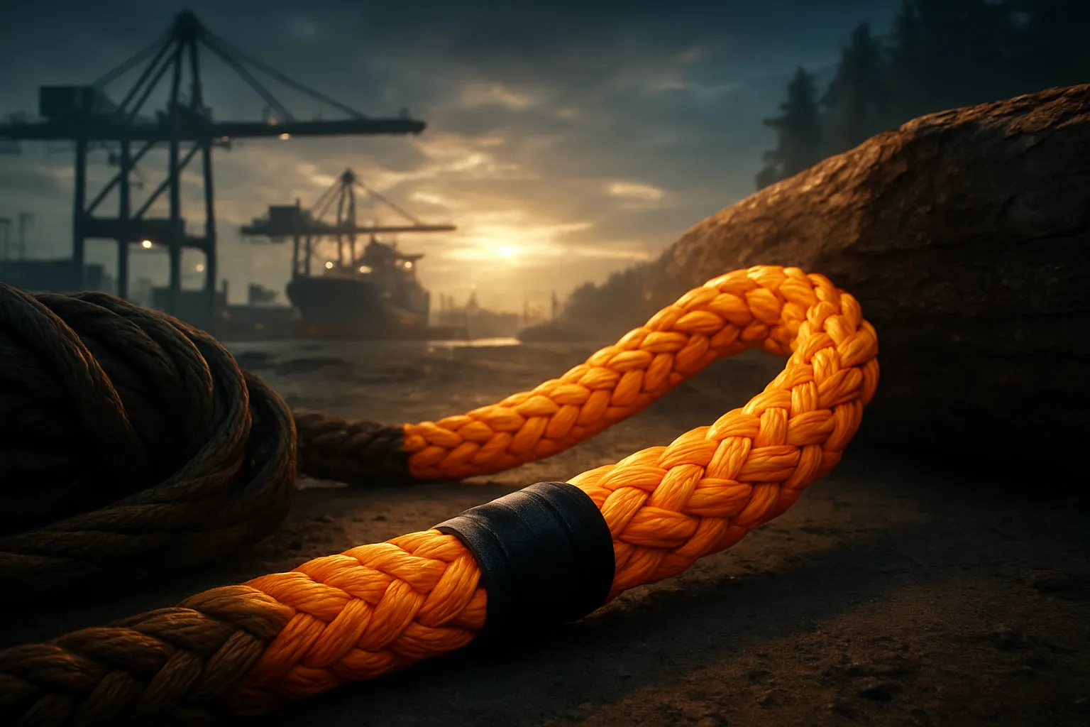 синтетические тросы в промышленности