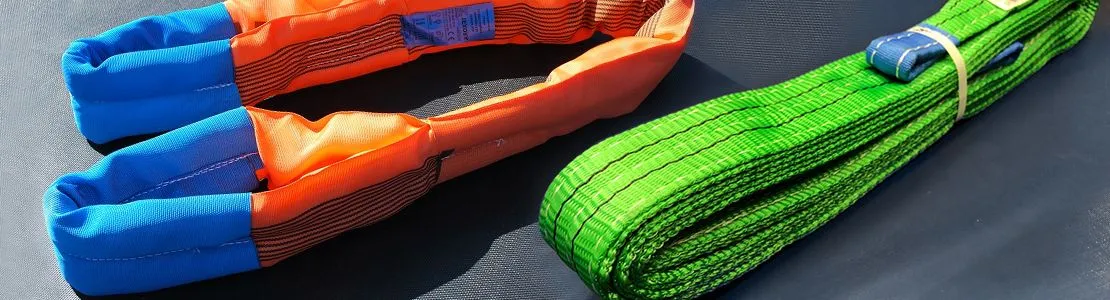 Плоские и круглопрядные текстильные стропы