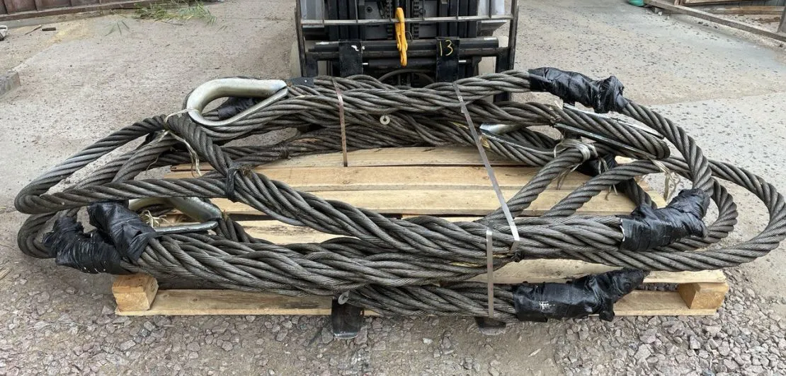 заплетка канатных строп