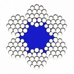 Стальной канат ГОСТ 2688-80 5,1 мм Г-В-Н-Р-Т-1770/180 ПП А1 — фото превью