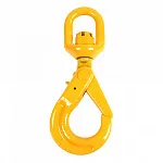 Крюк самозакрывающийся с вертлюгом Haklift VAKL20 г/п 12,5 т, 8 класс — фото превью