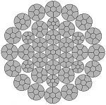 Стальной канат PYTHON Compac 35 (35xK7) 26 мм, sS Galv, 1960 N/mm2 — фото превью