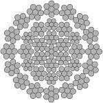 Стальной канат PYTHON Classic 35 (35x7) 14 мм, sS Galv, 1960 N/mm2 — фото превью