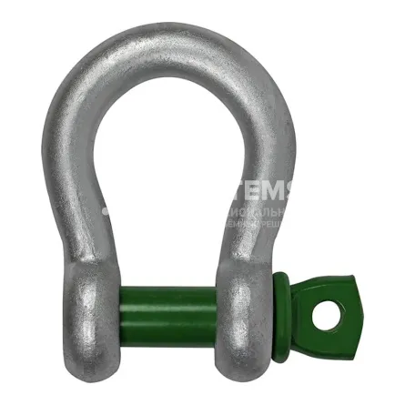 Скоба омегаобразная со штифтом G-4161 Green Pin SAK05P г/п 0,5 т Скоба омегаобразная со штифтом G-4161 Green Pin SAK05P г/п 0,5 т - основное фото