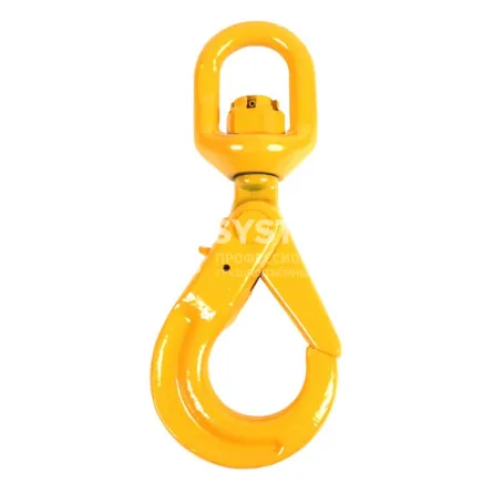 Крюк самозакрывающийся с вертлюгом на шарикоподшипнике Haklift VAKL13KL г/п 5,3 т, 8 класс - основное фото