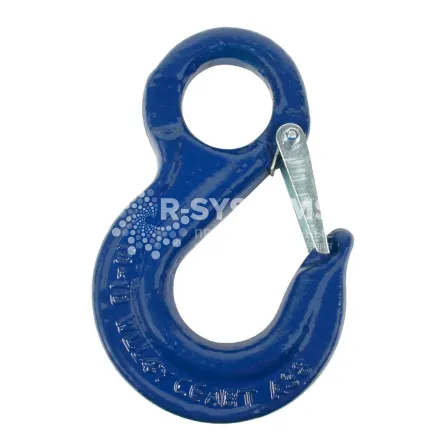 Крюк чалочный с защелкой и проушиной Haklift SALKA1020 г/п 16 т, 10 класс Крюк чалочный с защелкой и проушиной Haklift SALKA1020 г/п 16 т, 10 класс - основное фото