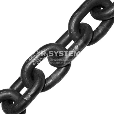 Цепь 8x24 мм грузоподъемная из стали 8 класса - основное фото