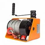 Лебедка ручная червячная TOR ЛРЧ 250 (VS) г/п 0,25 т, L=20 м — фото превью