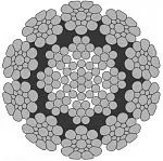 Стальной канат PYTHON Multi (10xK19) 31 мм, zS Galv, 1960 N/mm2 — фото превью