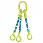 Строп цепной трехветвевой 3СЦ 21 т, 9 м, 10 класс, GrabiQ TG3-GBK — фото превью