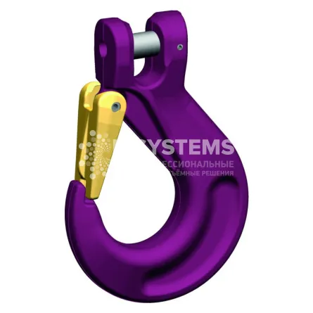 Крюк чалочный с защелкой и вилкой KWB SALKH1210 г/п 5 т, 12 класс - основное фото