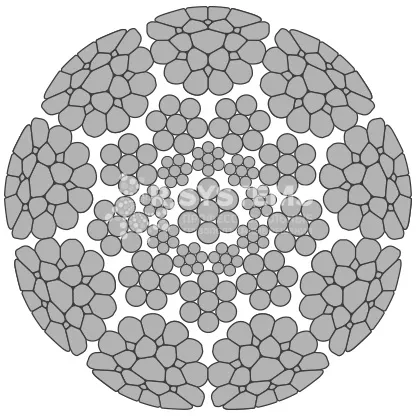 Стальной канат PYTHON Power 9S (9xK19) 15 мм, zS Galv, 1960 N/mm2 Стальной канат PYTHON Power 9S (9xK19) 15 мм, zS Galv, 1960 N/mm2 - основное фото