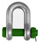 Скоба прямая с болтом и гайкой G-4153 Green Pin SAK170SL г/п 17 т — фото превью