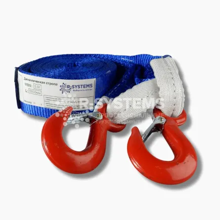 Динамическая стропа (рывковкая) 5 т, 4 м с шаклами, Р-Системс - основное фото