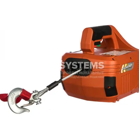 Лебедка электрическая переносная TOR SQ-02 г/п 0,45 т, L=4,6 м с пультом - дополнительное фото 1