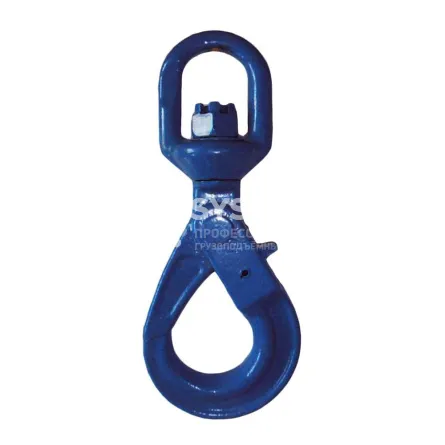 Крюк самозакрывающийся с вертлюгом Haklift VAKAL1022 г/п 19 т, 10 класс - основное фото