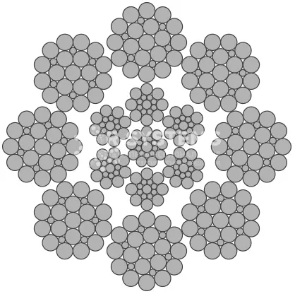Стальной канат PYTHON Flameshield 8 (8x25) 29 мм, sZ Galv, 1960 N/mm2 Стальной канат PYTHON Flameshield 8 (8x25) 29 мм, sZ Galv, 1960 N/mm2 - основное фото
