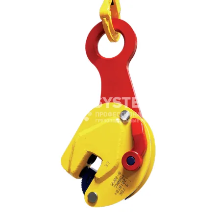 Захват вертикальный балочный Terrier 3 FBK г/п 3 т, балка 0-25 мм - основное фото