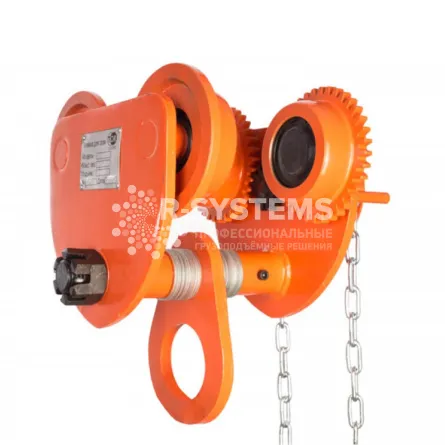 Тележка для тали TOR тип Б (GCL) с цепным приводом г/п 10 т, L=9 м - основное фото