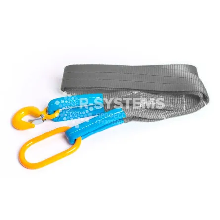 Строп текстильный одноветвевой 1СТ 8 т, 5 м звено-крюк SK - основное фото