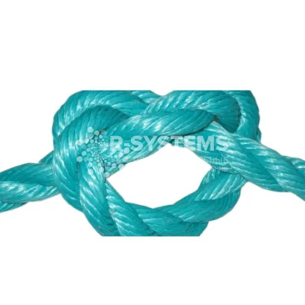 Канат полистиловый тросовой свивки 3-х прядный 14 мм (ПСТ), 220 м - дополнительное фото 1