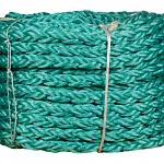 Канат полистиловый плетеный 8-ми прядный 52 мм (ПСПл8), 220 м — фото превью