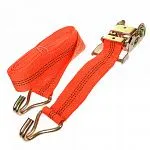 Стяжной ремень с крюками 9 м, 5000 кг, лента 100 мм — фото превью