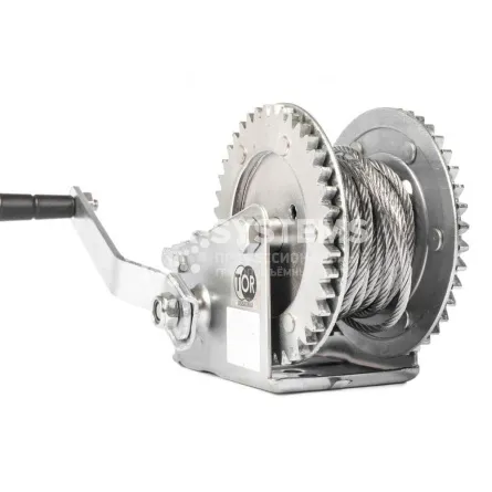 Лебедка ручная барабанная TOR ЛН-2500 (LHW) г/п 1 т, L=10 м - основное фото