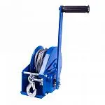 Лебедка ручная барабанная TOR ЛБ-2600 (BHW) г/п 1 т, L=10 м — фото превью