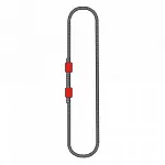 Строп канатный кольцевой УСК2 4 т, 2 м оцинкованный — фото превью