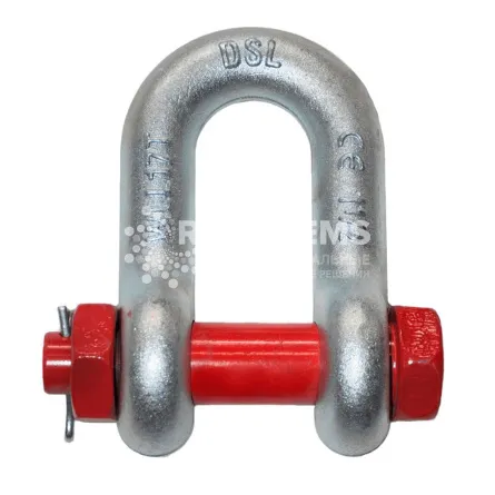 Скоба прямая с болтом и гайкой G-2150 г/п 17 т - основное фото