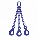 Строп цепной трехветвевой 3СЦ 17 т, 2,5 м, 12 класс — фото превью