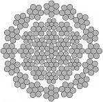 Стальной канат PYTHON Classic 35 (35x7) 26 мм, zZ Galv, 1960 N/mm2 — фото превью