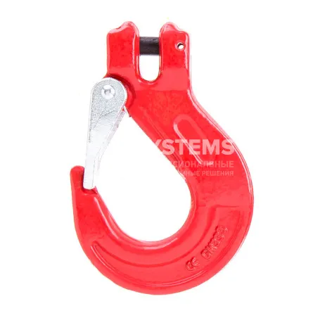 Крюк чалочный с защелкой и вилкой SK HL г/п 2 т, 8 класс - основное фото