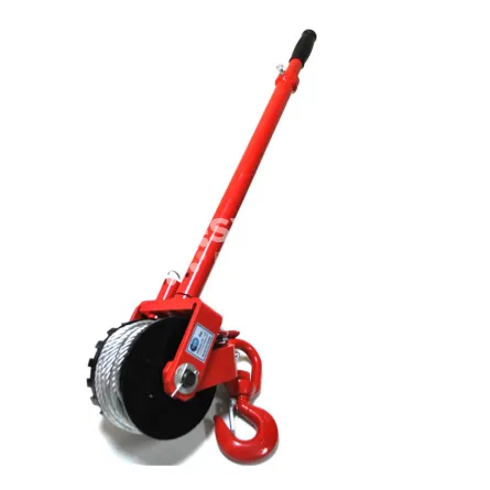 Лебедка ручная рычажная TOR ЛР-0,63, длина троса 6 м - дополнительное фото 1